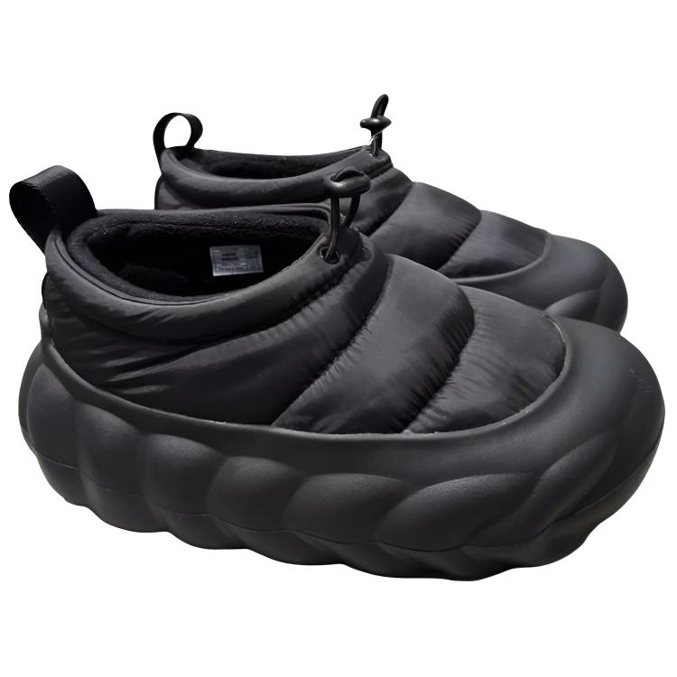 Crocs Overpuff Shorty Translucent 'Black' 211562-001