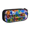 R-Rainbows F-Friendss Cartoon Cute Pencil Case Girl Boy Large Capacity Anime Game Pencil Box School Supplies