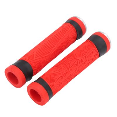 Antislip Silicone MTB Bicycle Handlebar Grips with Plugs Shockproof Cycling Accessory