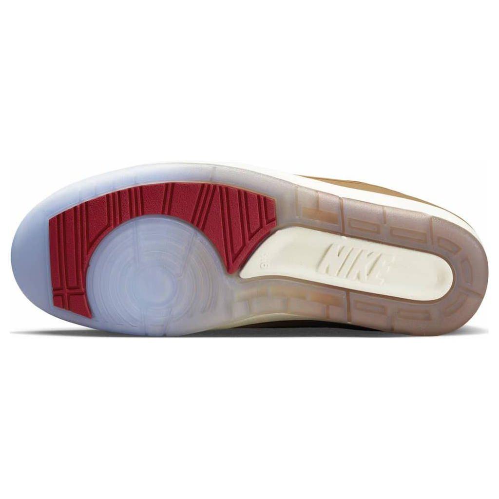 Two 18 X Air Jordan 2 Retro Low Unisex Sneakers Tan Rocky-Tan British-Tan DV7129-222