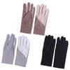 Ice Silk Thin Sunscreen Gloves Elastic Cycling Driving Gloves  Running Sports