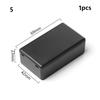 1PC Electronic Project Box ABS Plastic Waterproof Cover Project Enclosure Boxes Black Instrument Case Electric Supplies 2025 Hot