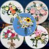 1pc Handmade Bouquet DIY Embroidery Beginner's Kit