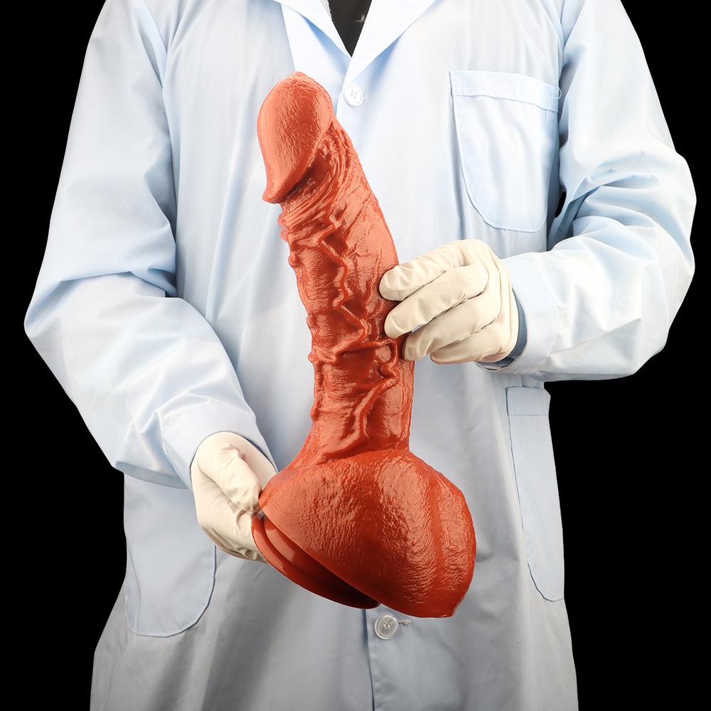 31*3.2cm Giant PVC Dildos Butt Plugs Masturbator Sex Toys Fisting Strap On Penis Realistic Cock BDSM