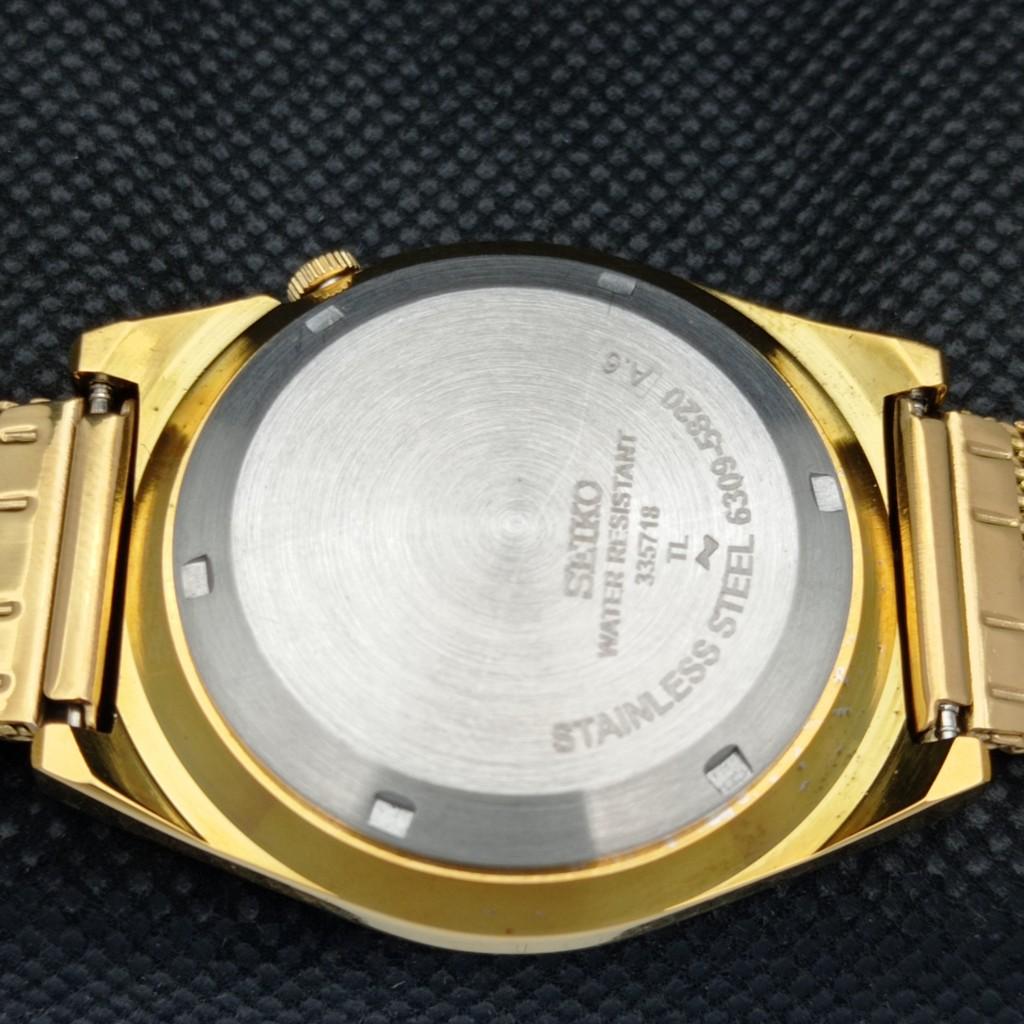 REFURBISHED VINTAGE SEIKO 5 AUTO 6309A JAPAN MENS D/D SILVER WATCH A309507-2 Seiko-a309507