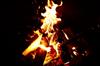 Dekitech by Fire 45cm Person Black Leather Iron Fire Pit Heavy Campfire Large Camp Fire Full of Flames [Handcrafted Artisans] Pit, Diameter, 3-4