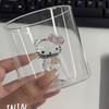 Tazza da Latte in Vetro Creativa 3D Albero di Natale Resistente al Calore