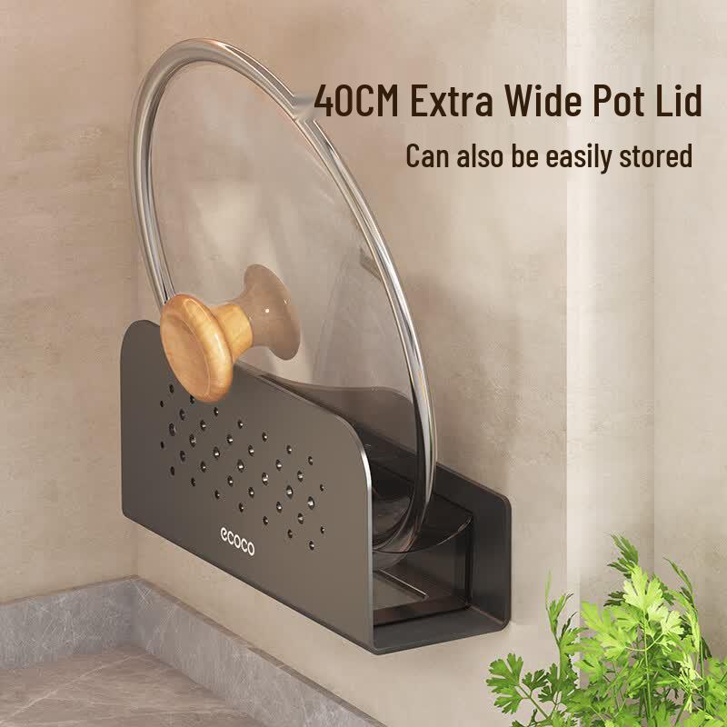 Ecoco Wall-Mounted Pot Lid Holder