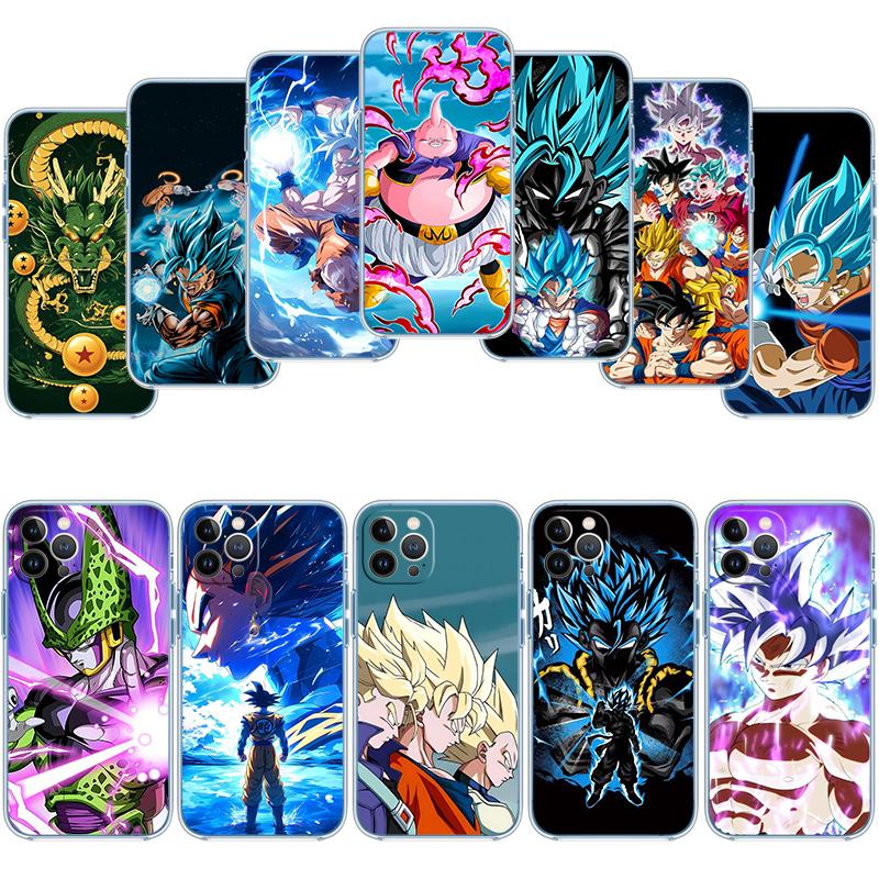 Dragon Ball Goku Transparent Phone Case for LG K22 K30 K40 K40S K41 K42 K50 K50S K51 K51S K52 K61 K62 K71 K92 Q61