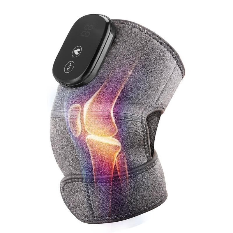 Wireless Heated Massage Wrap for Knee, Shoulder, and Elbow