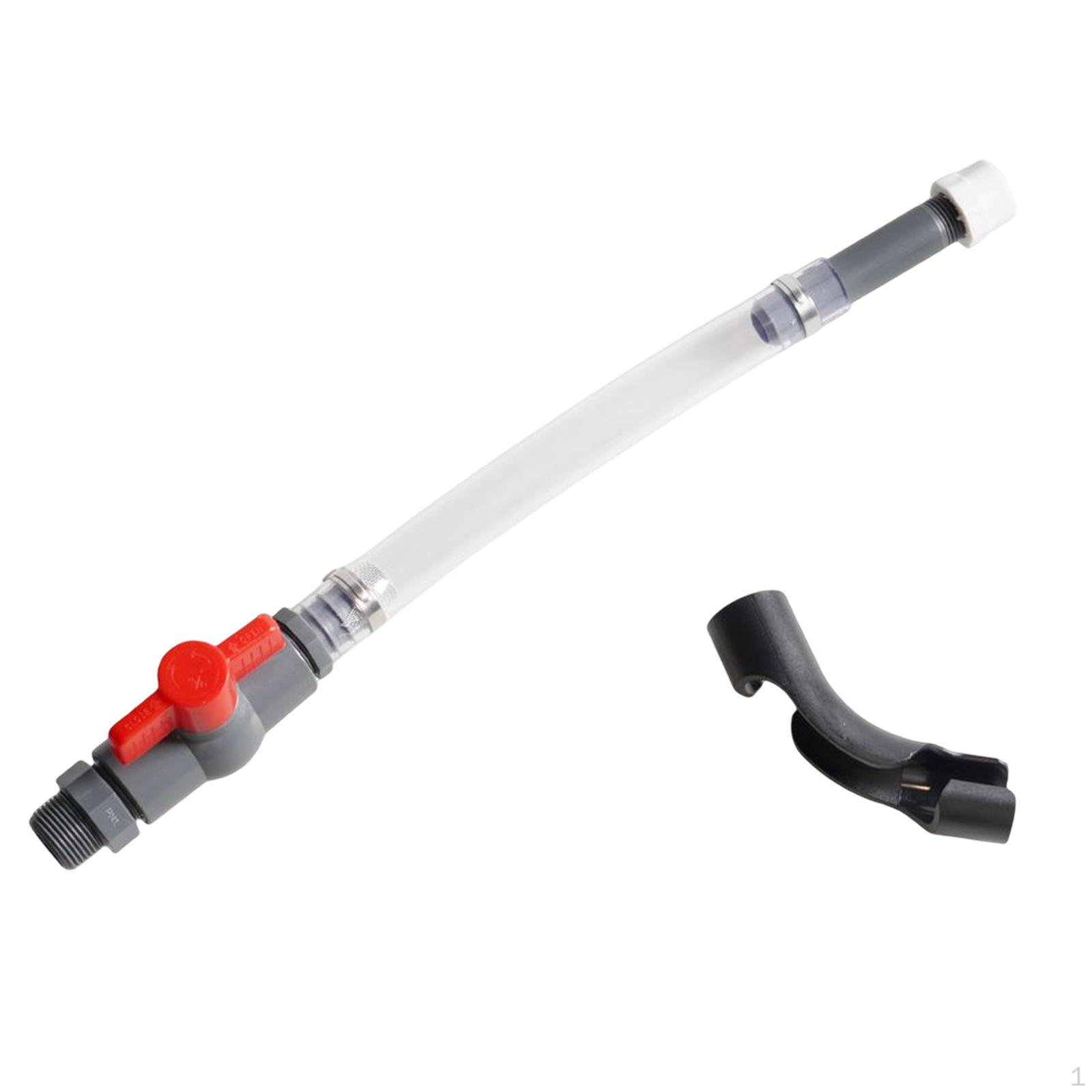 

Flexible Filler Hose with Shut Off Valve Bender Kit for VP LC2 Jugs Easy to Install Spare