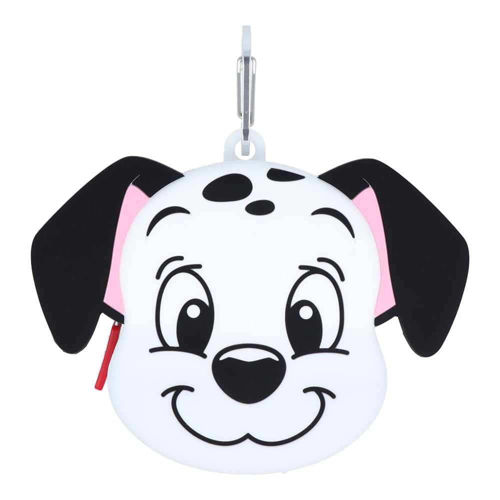 Sunstar Stationery Disney Silicone Pouch with S2323869 Carabiner, Lucky,