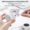 Low Noise Portable Solar Fan Adjustable Small Air Cooler Convenient Mini Solar Powered Fan  Sports