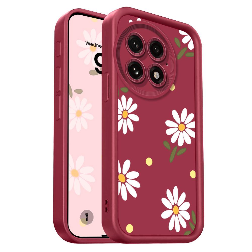 

Falling Daisies Phone Case For Oneplus 15 15R 13 13T 12 12R 11 11R 10R Nord CE 5 4 3 2 Lite 4G 5G Staircase Soft Cover Oneplus Nord CE 5G винный