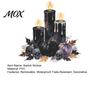 Festive Holiday Interior Furnishings Black Candle Pumpkin Skull Light Switch Sticker, Halloween Dark Fairy Tale Gothic Home Decor Accessories