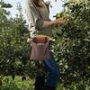1Pc Foldable Foraging Bag Canvas Bushcraft Bag Foraging Pouch Storage Bags Easy Looping Around Belts Bags For Camping Hiking