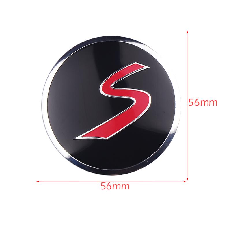 4Pcs 56/60mm Car Wheel Tire Hub Center Cap Cover Auto Accessories For MINI Cooper S JCW WORKS R55 R56 F55 F56 R57 R58 R59 R60
