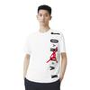 Air Jordan Round Neck Pullover Printing Short Sleeve White Men's DA9785-100
