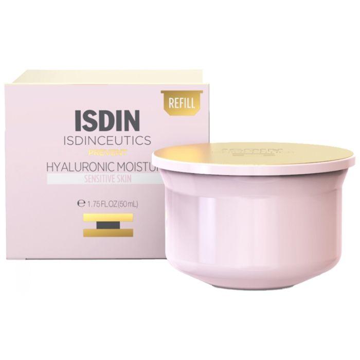 Isdin Isdinceutics Recharge Crème de Jour Hyaluronic Moisture Hydratante et Anti-Âge Peaux Sensibles 50 g