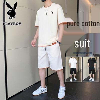 Men's Summer T-Shirt & Shorts Set