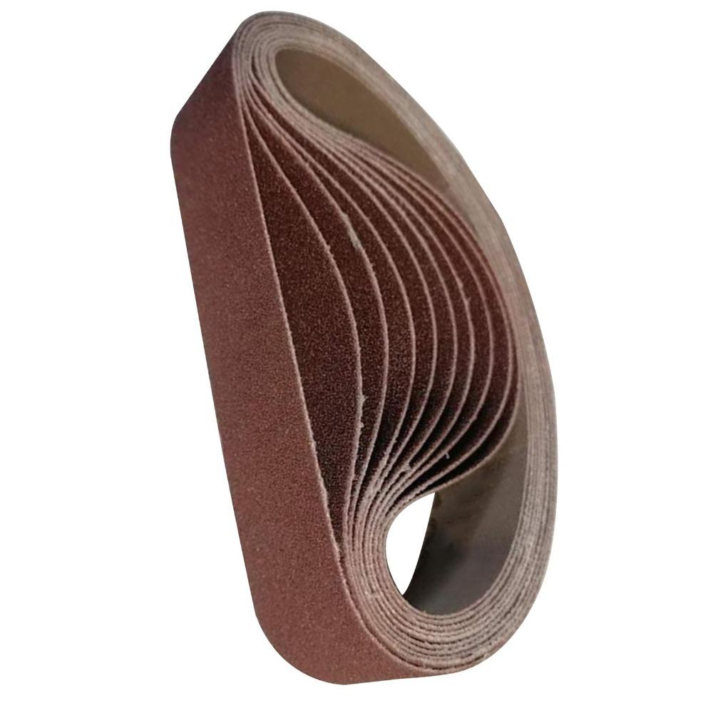10pcs 330 X 30 Mm / 1.2 X 13 Inch Abrasive Sanding Belts Belt Sander Sandpaper  Metal Grinding