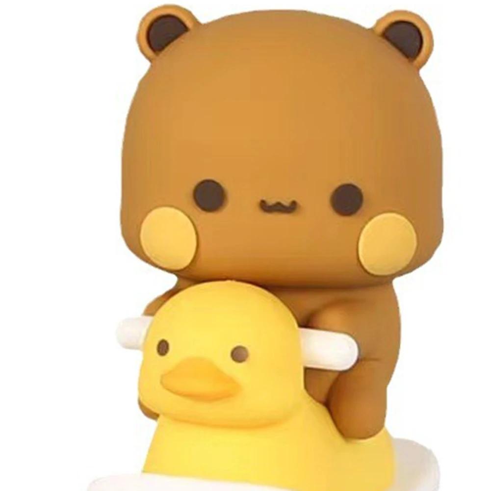 6.5cm Bubu Dudu Figure Model Bubu Dudu Panda Bear Figure Toys Cute Action Kawaii Bear Panda for Kids Birthday Christmas Gift