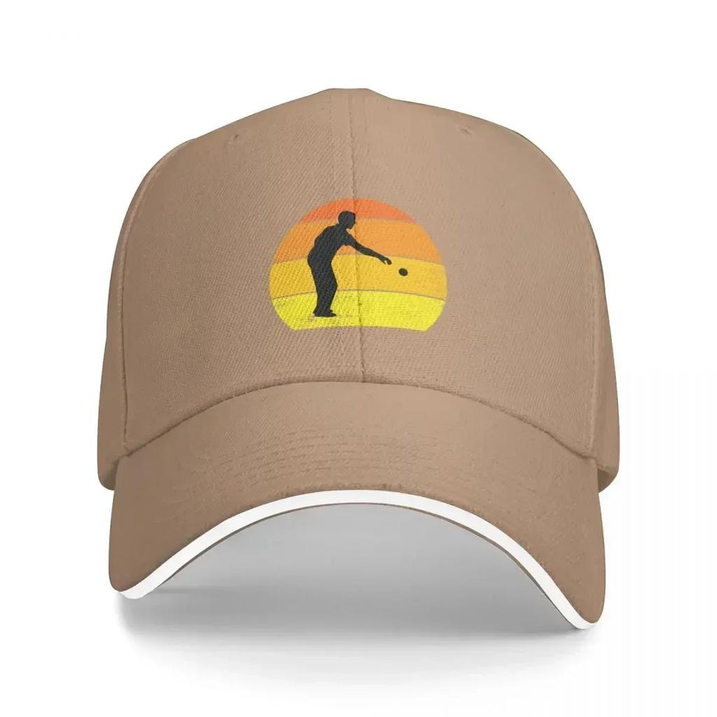 Retro Vintage Petanque Funny Petanque Petanque Boule Bocce Player Funny Saying Baseball Cap F black Golf Women Unisexs
