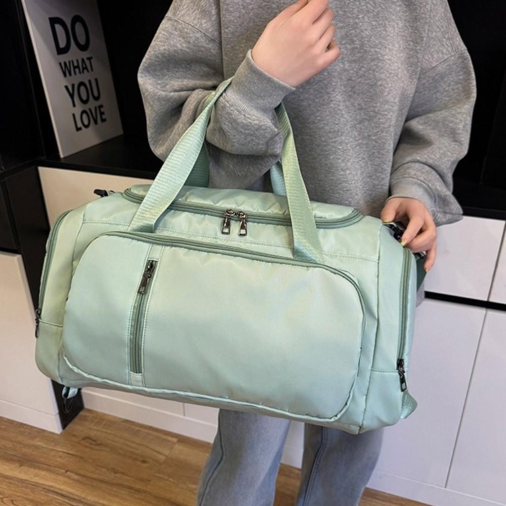 Oxford Cloth Travel Backpack Multifunctional Duffle Bag Simple Travel Luggage Bag Unisex
