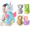 Newborn Headrest Security Pillows Backpack Toddler Baby Head Fall Protection Pad Cushion Cartoon Soft Security Pillows Backpack
