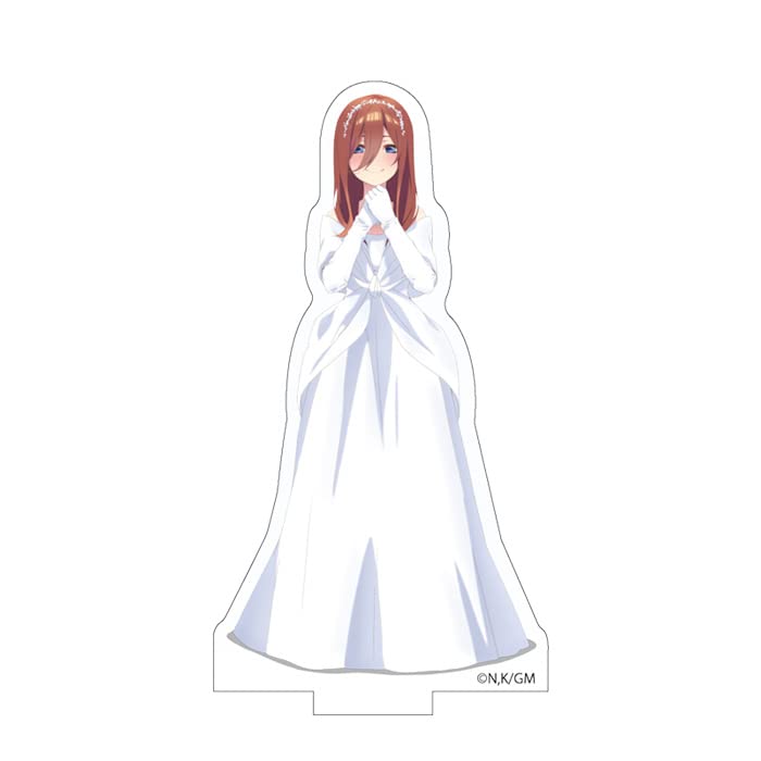 Film The Quintessential Quintuplets Diorama Akrylový stojan Svatební šaty Ver.