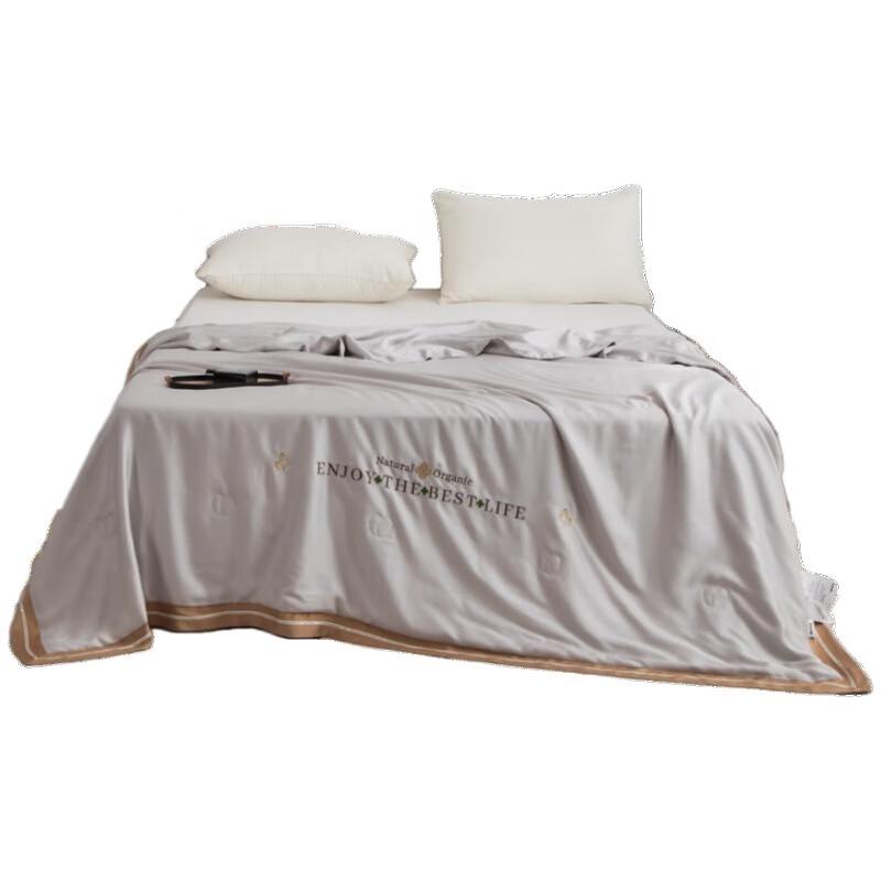 

Muji Tencel Embroidered Mulberry Silk Quilt