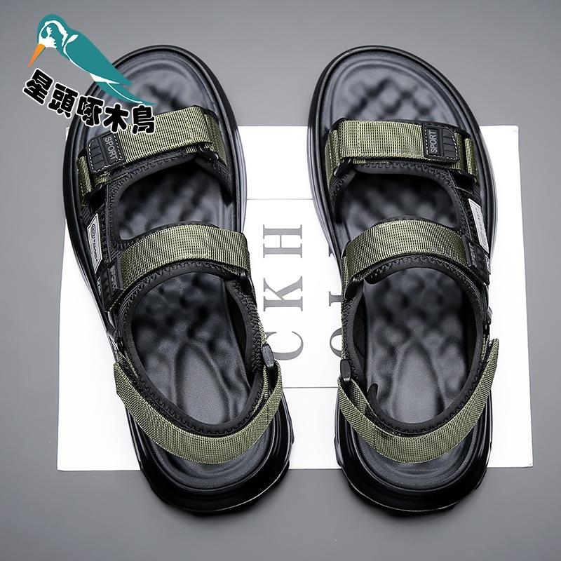 

Star-headed woodpecker sandals summer non-slip casual men s driving soft-soled outdoor wear sandals 44
