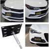 HiSport Front Bumper Tow Hook License Plate Mounting Bracket Adapter Kit | No Drill - Compatible with Scion FRS 2013-2017, Subaru BRZ 2013-2021, WRX