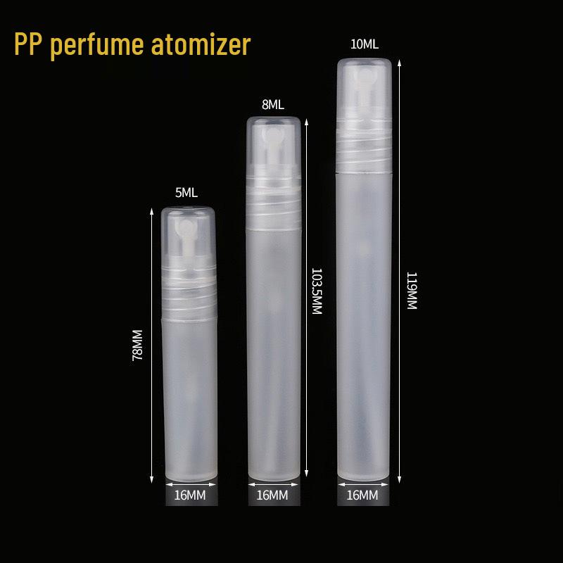 

10ML & 5ML Perfume Spray Bottle, Plastic Roller Ball, Pen-Style Design, In Stock