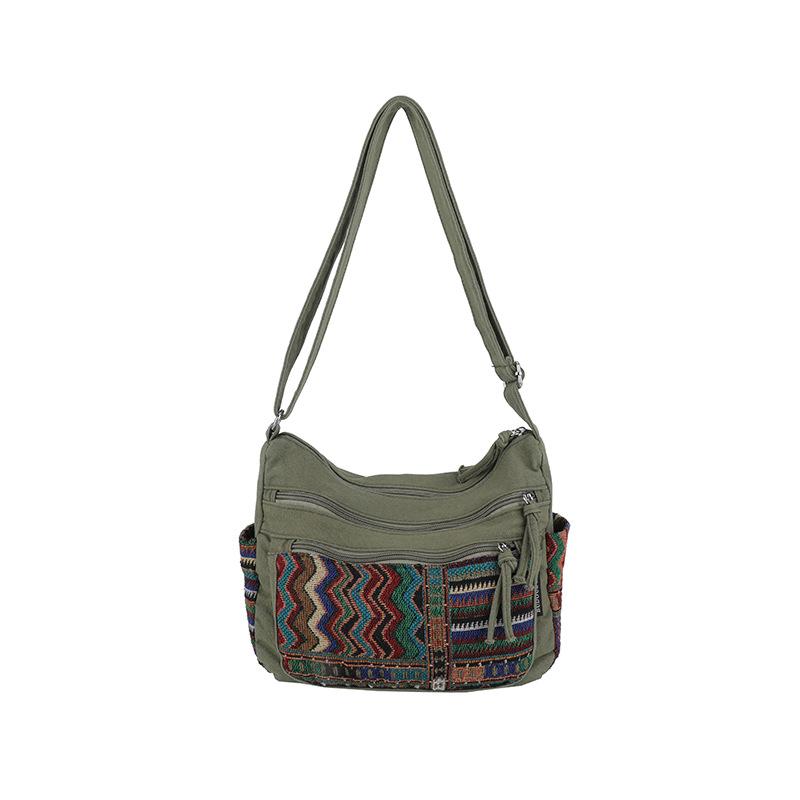 Modische Mehrschichtige Große Pendler-Umhängetasche für Damen, Vielseitige Crossbody-Tasche