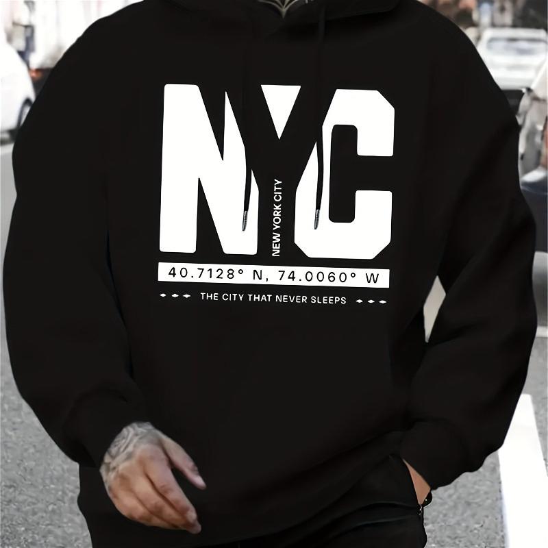 

Men s Oversized Hooded Sweatshirt, Drop Shoulder & Slouchy, Great for Street Fashion & Lazy XXL чорний