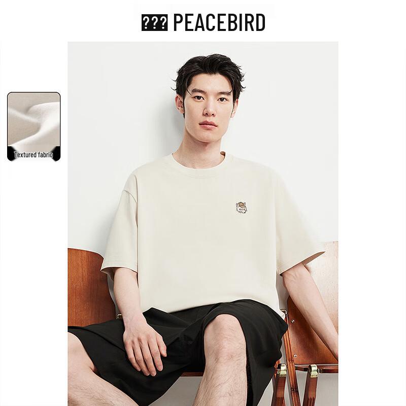 PEACEBIRD Men s Loose Fit Short Sleeve T-Shirt S/165