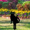 Akryl Katt , Djur Katter Staty Dekor, Prydnader Gård Dekorativa, Gångväg, Golv, Blomsterrabatt