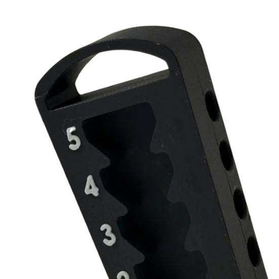 Golf Tee Height Adjuster 5 Settings Universal Tee Height Tool 3D Printed Tee Height Setter for Consistent Swings Golfers Gift