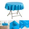 150/180/200cm Round Satin Tablecloth Bright Silk Tablecloth For Baby Shower Wedding Birthday Party Banquet Christmas Table Decor