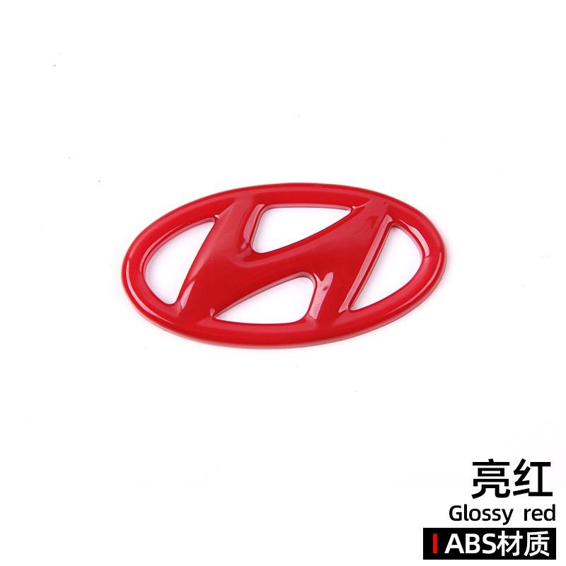 Wdjnt5 Car Styling ABS Car Steering Wheel Center Sticker For Hyundai Tucson SANTAFE SONATA ACCENT Elantra Emblem Badge Decal Accessorie