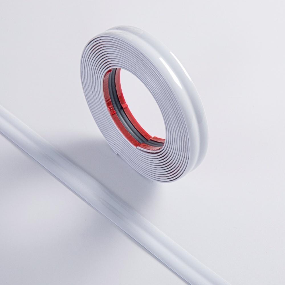 

1pc 1m/2m/3meters/5mX2cm Flexible Peel and Stick Corner Trim Inside Corner Trim Outside Corner Molding Baseboards Floors Borders 1m белый