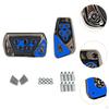 Car Foot Pedal Pads Set Brake Accelerator Covers Anti Slip Garage Replacements Nonslip for