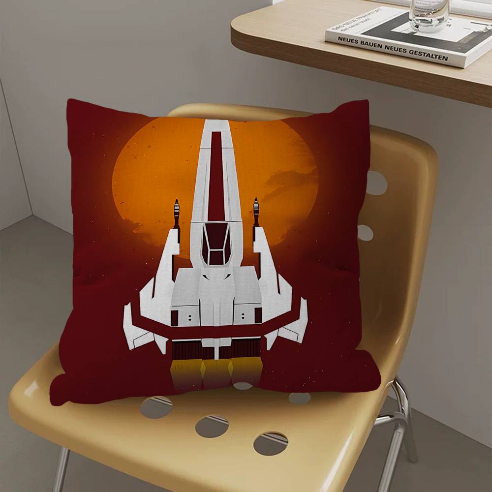 Battlestar Galactica Movie Cushion Cover Inches Farmhouse Decor Home Throw Pillow Covers for Couch Decorations