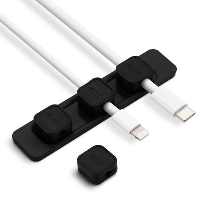 MOELIFE Magnetic Cable Holder, Cable Clips, Wire Organization, Cable Storage, Car Cable Organizer, Convenient Car Accessory, Compatible with