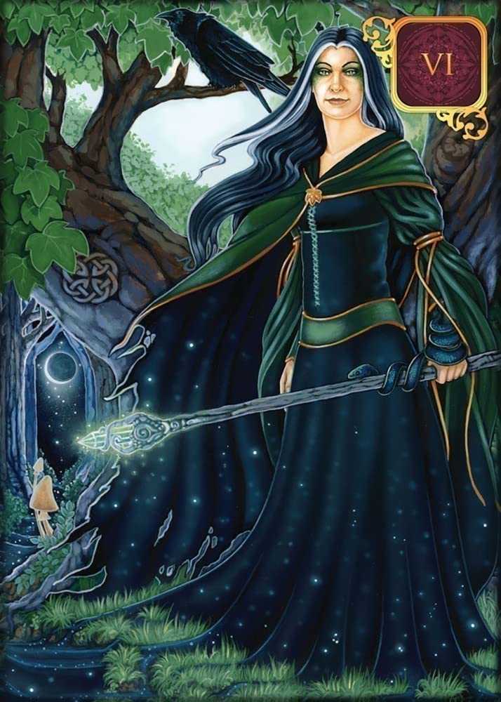 Kancharo 81-Card Tarot Card Set [Pocket Dreams of Gaia Tarot] Includes Japanese Tarot Card Instructions & Pouch (Authentic)