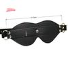 Leather Adult Games Blindfold Flirt Sex Toy Cat Eye Masquerade Sleeping Spanking Flirting Eye Mask for Spicing up Relationship