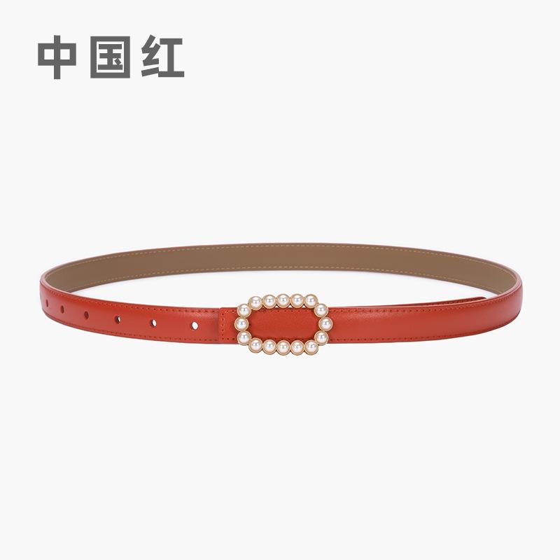 

Ремень женский из натуральной коровьей кожи черного цвета с изысканным декором для юбки, простого костюма, джинсов 105cm