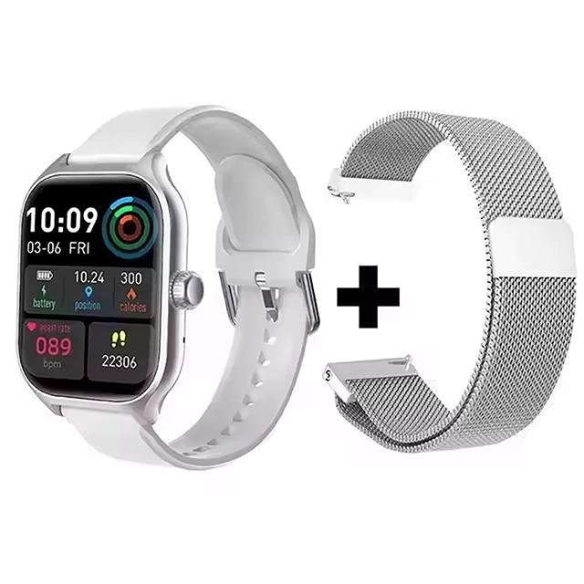 New Smart Watch 2.01'' HD Display Bluetooth Call Health Monitor Sports Mode GPS Track Smartwatch Men Women For Android IOS HT30