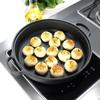 Non-Stick Cast Iron Skillet Flat Bottomed Wok Durable Stir-fry Pan  Induction Cooker